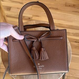 Kate spade mini tassle satchel price firm